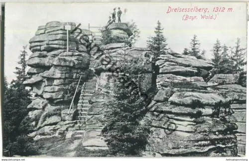 Dreisesselberg - Bayrischer Wald - Verlag Löffler & Co. Greiz ca. 1910