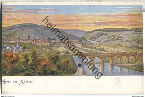 Gruss aus Münden ca. 1900