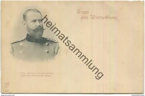 König Wilhelm II. von Württemberg