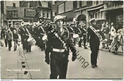 Den Helder - Marinierskapel - Foto-AK