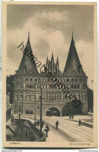 Lübeck - Holstentor ca. 1910