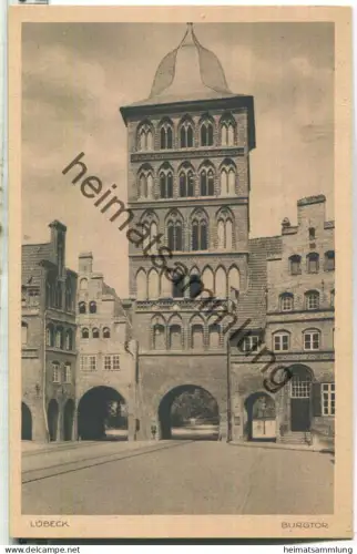 Lübeck - Burgtor ca. 1910