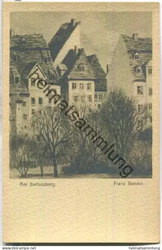 Am Barfussberg - Franz Bender - Verlag Johannes von Schalscha-Ehrenfeld Leipzig ca. 1900