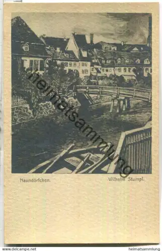 Naundörfchen - Wilhelm Stumpf - Verlag Johannes von Schalscha-Ehrenfeld Leipzig ca. 1900