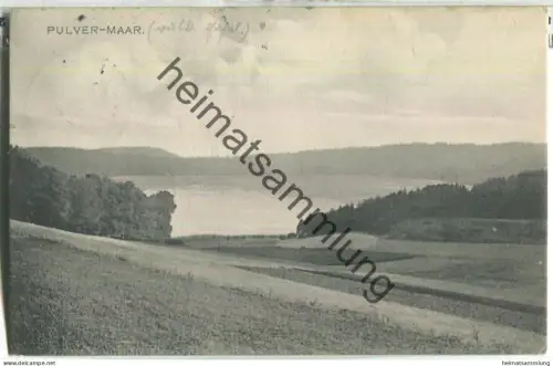 Pulver Maar - Verlag Frz. v. Recklinghausen Manderscheid - gel. 1910