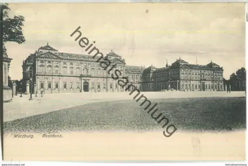 Würzburg - Residenz - Verlag Metz & Lautz GmbH Darmstadt ca. 1910