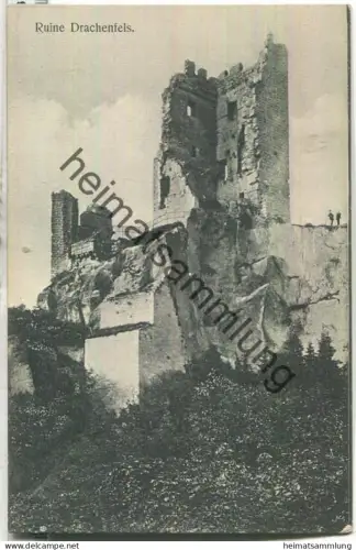 Ruine Drachenfels ca. 1910