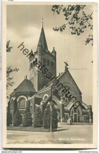 Basel - St. Pauluskirche - Foto-Ansichtskarte - Edition Photoglob Zürich - gel. 1924