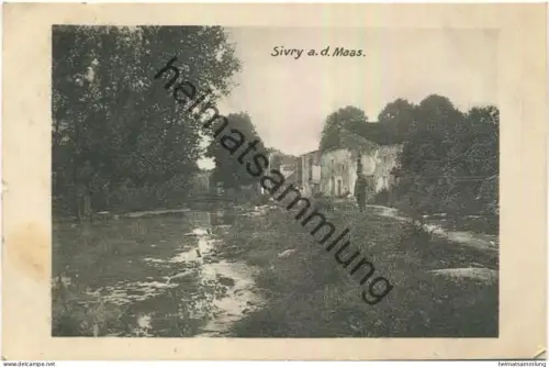 Sivry-sur-Meuse - Feldpost gel. 1915