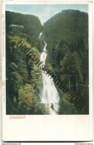 Giessbach - Verlag Gebr. Wehrli Kilchberg ca. 1900