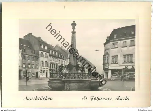 Saarbrücken - St. Johanner Markt - Verlag Grossohaus Saar
