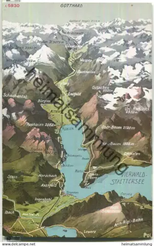 Vierwaldstättersee - Edition Photoglob Zürich