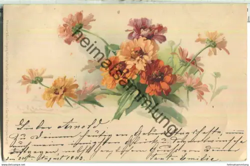 Catharina Klein - Blumen - Verlag Meissner & Buch Leipzig Serie 1052 - gel. 1903