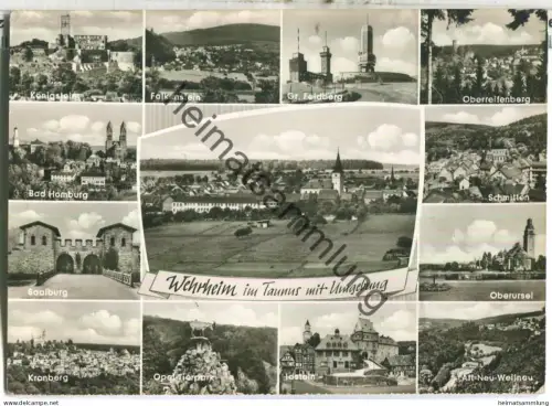 Wehrheim und Umgebung - Rosen-Bild-Verlag Schwalbach - gel. 1966