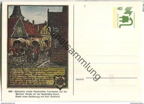 Privatganzsache Bund - Gütersloh erhält Stadtrechte