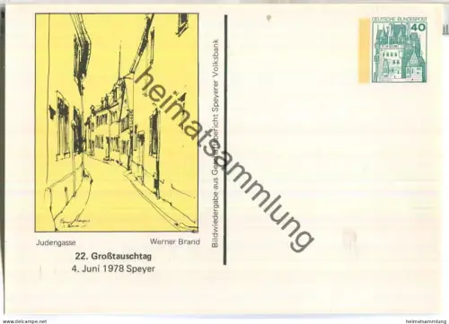 Privatganzsache Bund - Grosstauschtag Essen 1978
