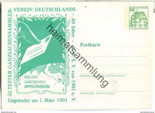 Privatganzsache Bund - 80 Jahre BGSV