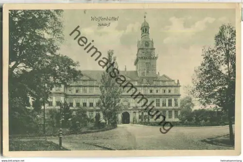 Wolfenbüttel - Schloss - Deteco-Verlag Leipzig