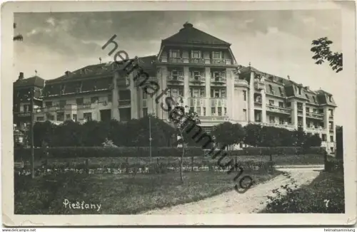 Piestany - Foto-AK gel. 1928