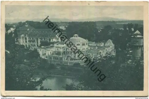 Bad Pistyan - Kupele Piestany - Panorama vom Radiumberg gel. 1928