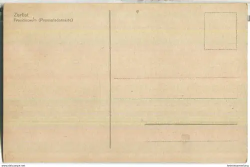 Zerbst - Francisceum - Promenadenseite