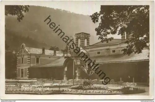 Trenc Teplice - Foto-AK - Verlag Novina spol s r o Bratislava gel. 1928