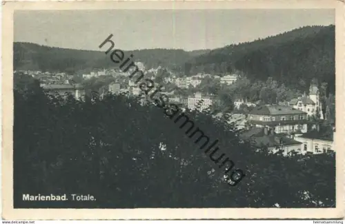 Marienbad - Totale gel. 1938