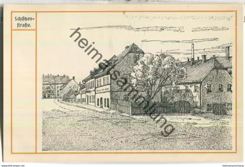 Auerbach - Schützenstrasse - Zum Besten der Kriegshilfe herausgegeben vom Bezirkslehrerverein Auerbach i. V.