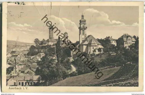 Auerbach - Verlag Franz Landgraf Zwickau - gel. 1928