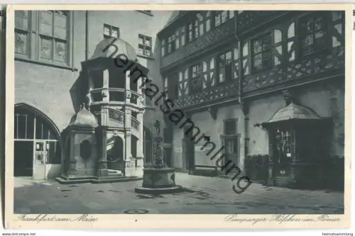 Frankfurt am Main - Limpurger Höfchen im Römer - Verlag Emil Hartmann Mannheim