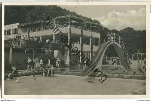 Wiesbaden - Opelbad - Foto-Ansichtskarte - Verlag Emil Hartmann Mannheim