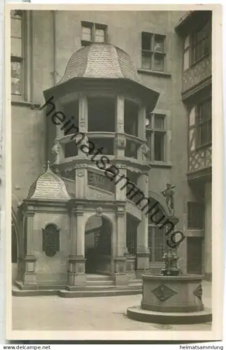 Frankfurt am Main - Treppentürmchen im Römerhof - Verlag Emil Hartmann Mannheim