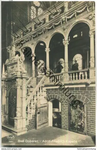 Bad Doberan - Adolf-Friedrich-Kapelle - Foto-Ansichtskarte - Verlag Stengel Nr. 7371