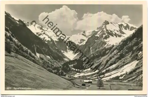 Spielmannsau bei Oberstdorf - Foto-AK - Verlag F u E Heimhuber Sonthofen