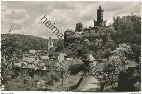 Dillenburg - Wilhelms-Turm - Kirche - Foto-AK - Verlag Hans Wagner Vlotho