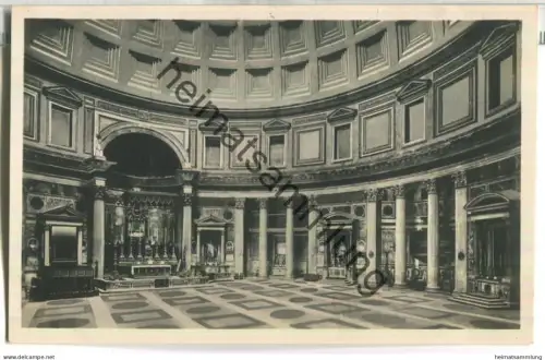 Roma - Interno del Pantheon - Foto-Ansichtskarte Nr. 4514/13 20er Jahre