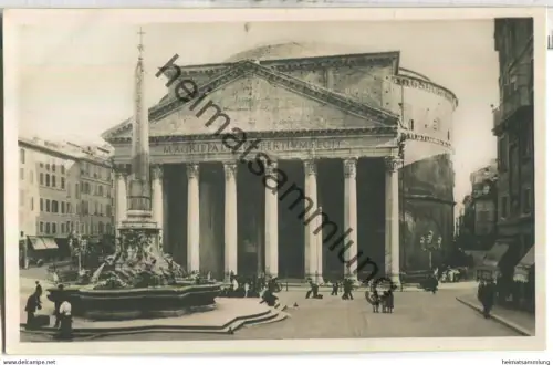 Roma - Il Pantheon - Foto-Ansichtskarte Nr. 4514-9 20er Jahre