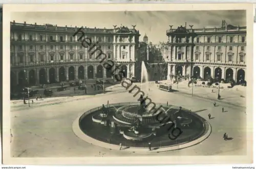 Roma - Piazza Esedra o Termini - Foto-Ansichtskarte Nr. 4514/12 20er Jahre