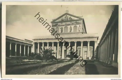 Roma - Basilica S. Paolo fuori le mura - Foto-Ansichtskarte Nr. 4514/3