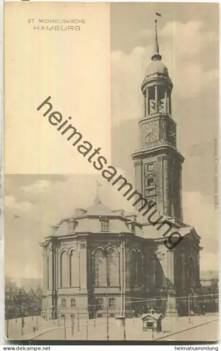 Hamburg - St. Michaeliskirche ca. 1900