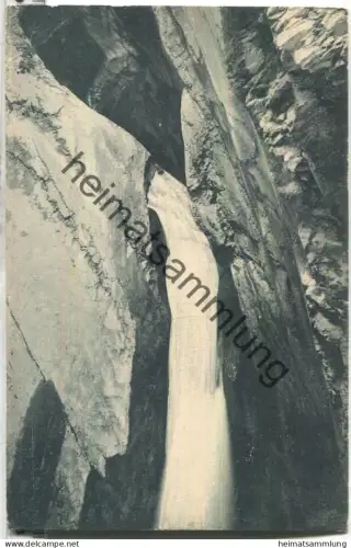 Trümmelbach - IV. Fall - Verlag Wehrli AG Kilchberg - gel. 1912