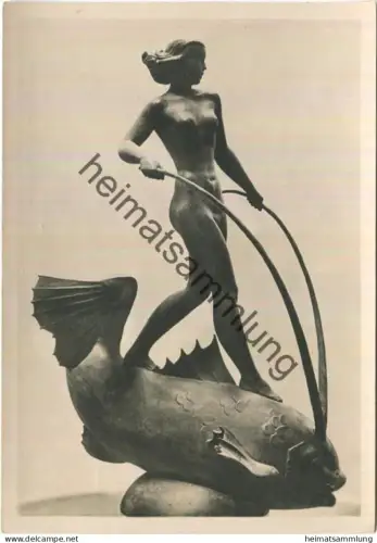 HDK568 - Fischreiterin - Helmut Liebermann - Verlag Heinrich Hoffmann Strassburg