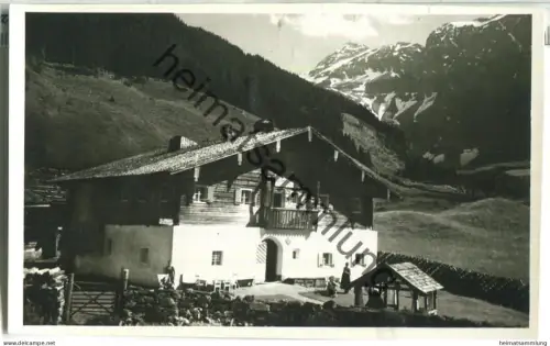 Tauernhaus Spital - Mittersiller Felbertal - Foto-Ansichtskarte