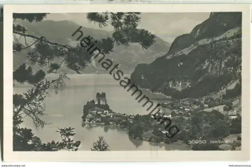 Iseltwald - Foto-Ansichtskarte - Wehrliverlag Kilchberg