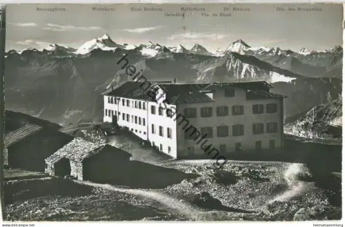 Hotel Wildstrubel - Gemmipass - Leukerbad - Kandersteg - Verlag E. Gyger Adelboden - gel. 1956