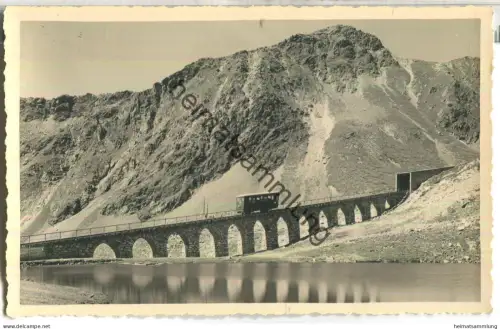 Parsennbahn mit Grünturm - Foto-Ansichtskarte - Verlag Photohaus L. Meerkämper Davos - Feldpost - gel. 1942