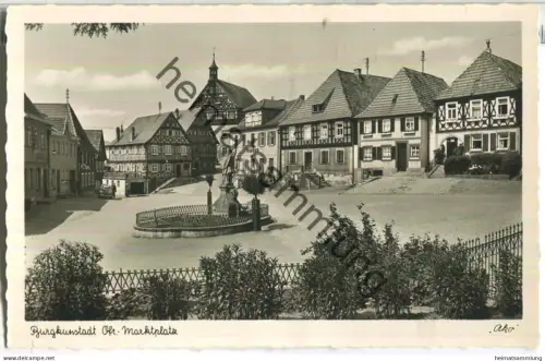Burgkunstadt - Marktplatz - Foto-Ansichtskarte - Verlag Foto-Kohlbauer Pfronten