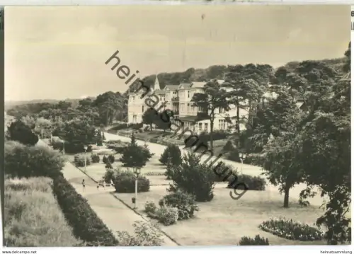 Zinnowitz - Strandpromenade - Foto-AK Grossformat - Verlag H. Sander Berlin 60er Jahre