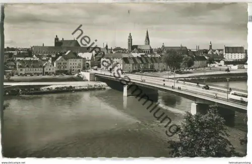 Ingolstadt - Donaubrücke - Verlag gebr. Metz Tübingen - gel. 1957