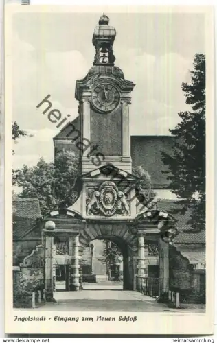 Ingolstadt - Eingang zum Neuen Schloss - Stoja-Verlag Nürnberg